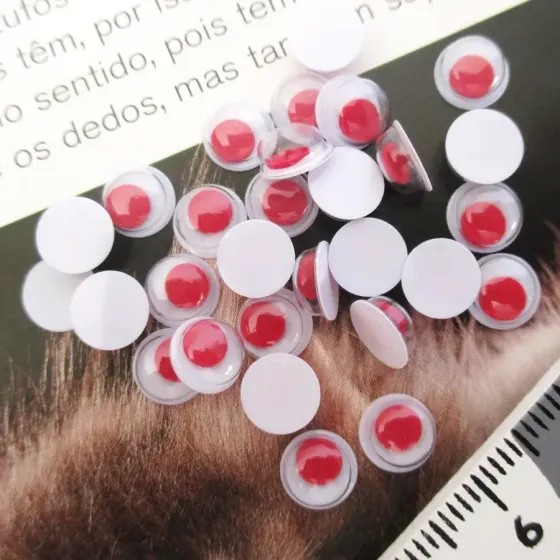 Olho móvel de colar 7mm -...
