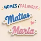 Nomes / Palavras Personalizados